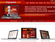 Tablet Screenshot of pizza-shopsystem.com